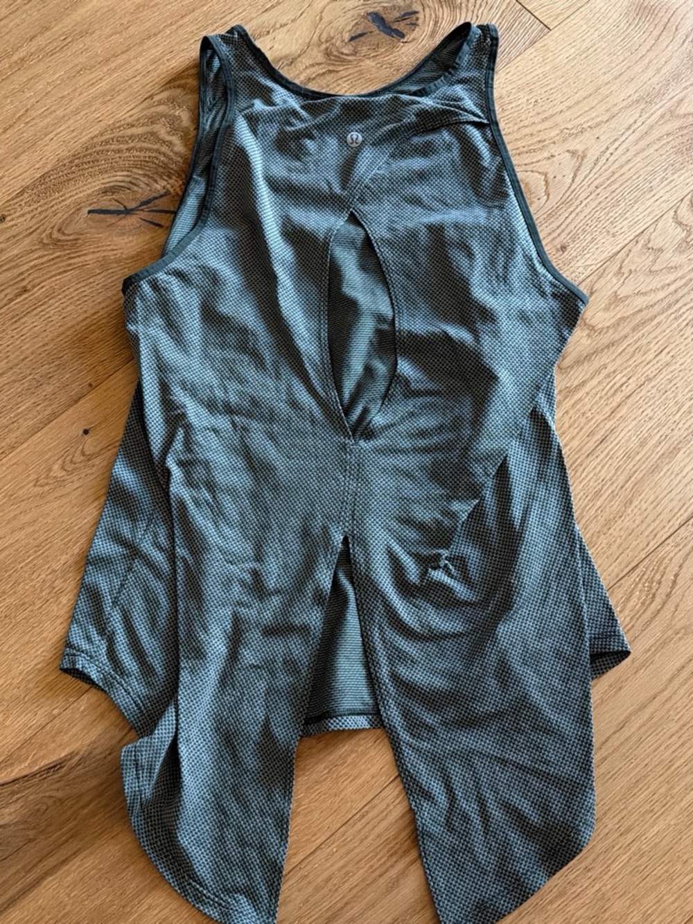 lululemon athletica Olive Green Mesh Racerback Tank - Picture 2 of 2